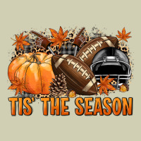 Tis' The Season Football Black Helmet Heavy Core Tee | Teevron