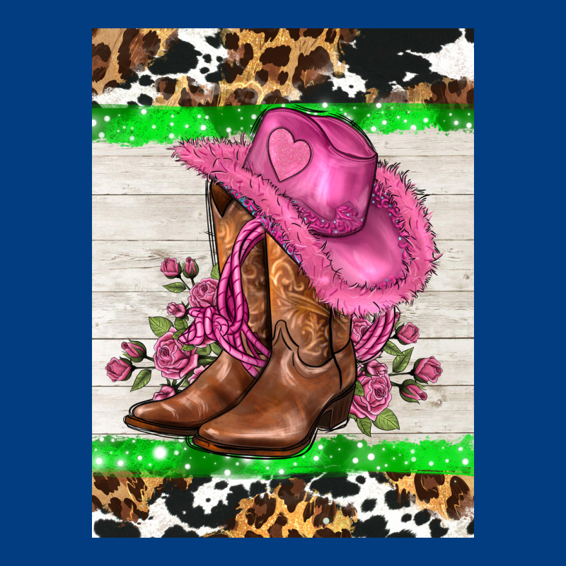 Cowgitl Hat And Roses Premium Sweatshirt by AdoDesignShop | Teevron