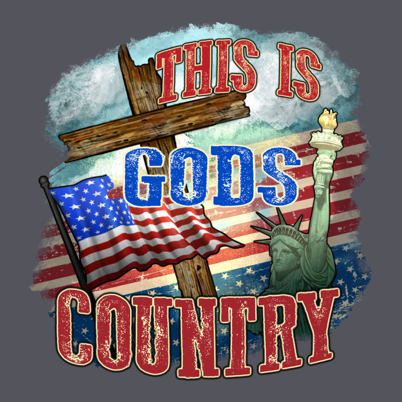 This Is Gods Country Vintage Hoodie by FaDigitalArtStudio | Teevron