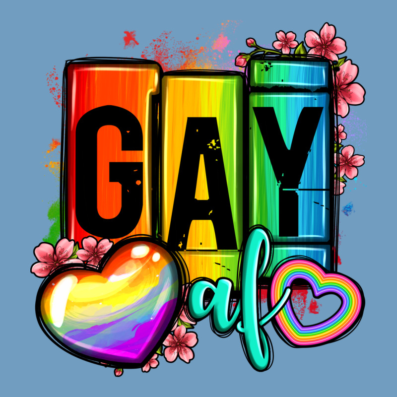Gay Af Urban Heavy Tee by OliviaCreatesArt | Teevron