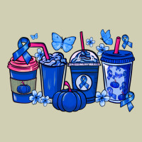 Colon Cancer Coffee Cups Blue Ribbon Heavy Core Tee | Teevron