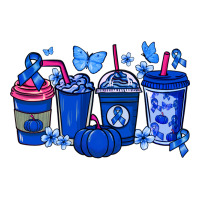 Colon Cancer coffee cups blue ribbon | Teevron