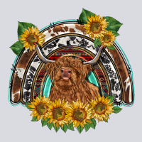 Scottish Calf Sunflowers Rainbow Zipper Hoodie | Teevron