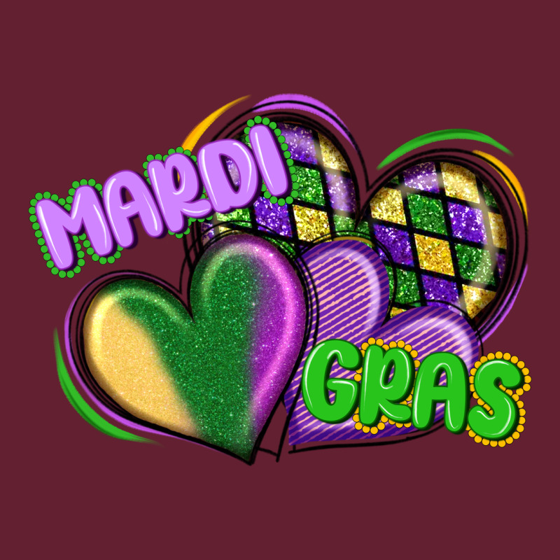 Mardi Gras Heart Classic Tee by CowGirlArtShop | Teevron