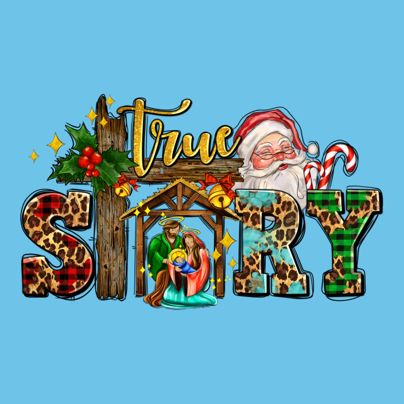 True Story Jesus And Mary Wıth Santa Premium Sweatshirt by AdoDesignShop | Teevron