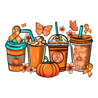 Kidney Cancer coffee cups orange ribbon | Teevron