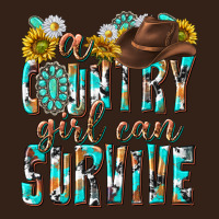 Western A Country Girl Can Survive Heavy Core Tee | Teevron