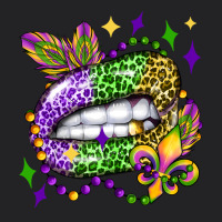 Mardi Gras Lip Olivia Vintage Tee | Teevron