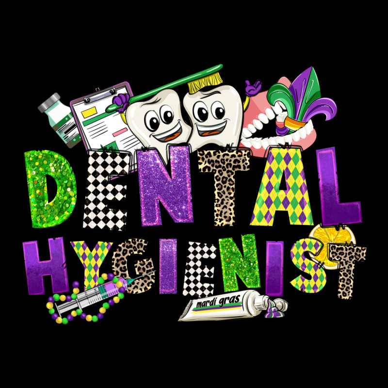 Dental Hygienest Mardi Gras Ladies Tee by CowGirlArtShop | Teevron