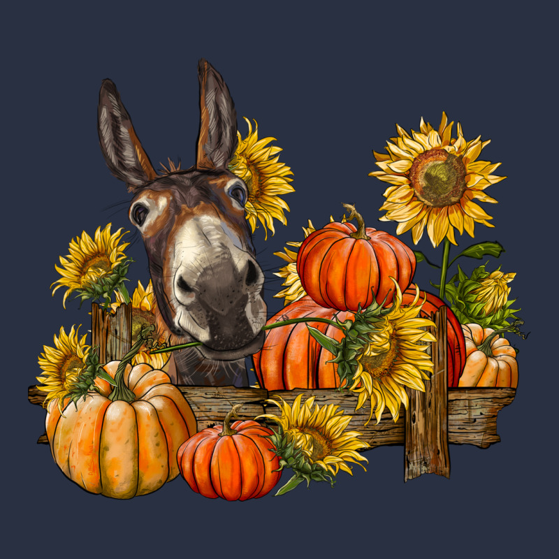 Donkey Sunflower And Pumpkin Farm Heavyweight Sweatshirt by BarkalooDesign | Teevron