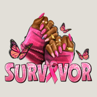 Breast Cancer Survivor Afro Nails Heavy Core Tee | Teevron