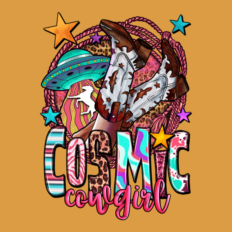 Cosmic Cowgirl Urban Heavy Tee by OliviaCreatesArt | Teevron
