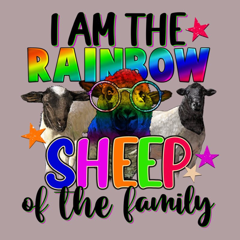 I Am The Rainbow Sheep Of The Family Vintage Hoodie by FaDigitalArtStudio | Teevron