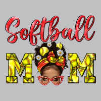 Softball Mom  And Afro Messybun Mom Bbs Long Sleeve Tee | Teevron