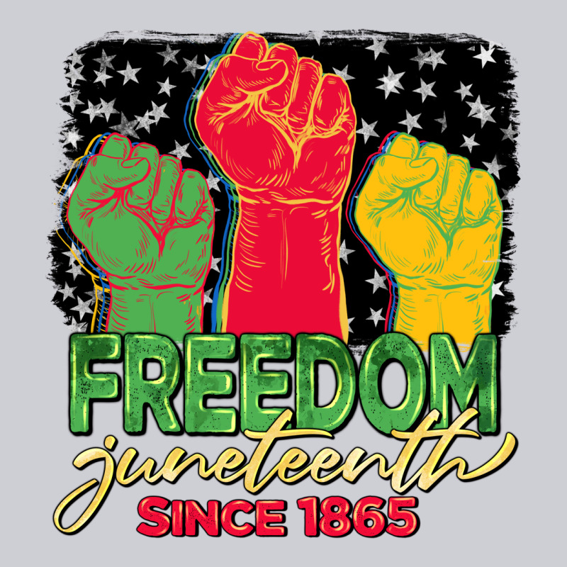 Freedom Juneteenth Since 1865 Heavyweight Sweatshirt by BarkalooDesign | Teevron