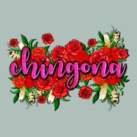 Chingona With Roses Heavyweight Hoodie | Teevron