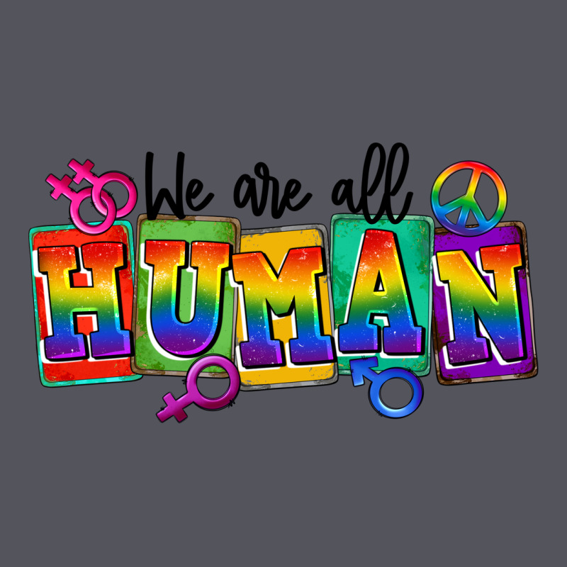 We Are All Human Vintage Hoodie by FaDigitalArtStudio | Teevron