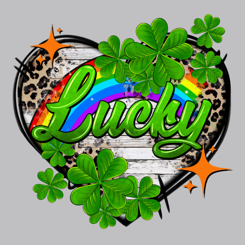 Lucky Heart St. Patricks Day Long Sleeve Tee by FaDigitalArtStudio | Teevron