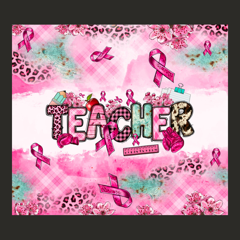 Breast Cancer Teacher Heavy Core Tee by NancyCooperArtShop | Teevron