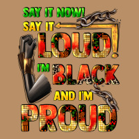 Say It Now! Say It Loud! I'm Black And I'm Proud Vintage Hoodie | Teevron