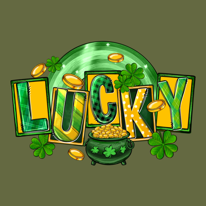 St. Patrick's Day Lucky Long Sleeve Tee by FaDigitalArtStudio | Teevron