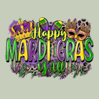 Happy Mardi Gras Yall Ladies Tee | Teevron