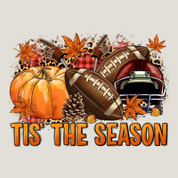 Tis' The Season Football And Maroon Helmet Heavy Core Tee | Teevron