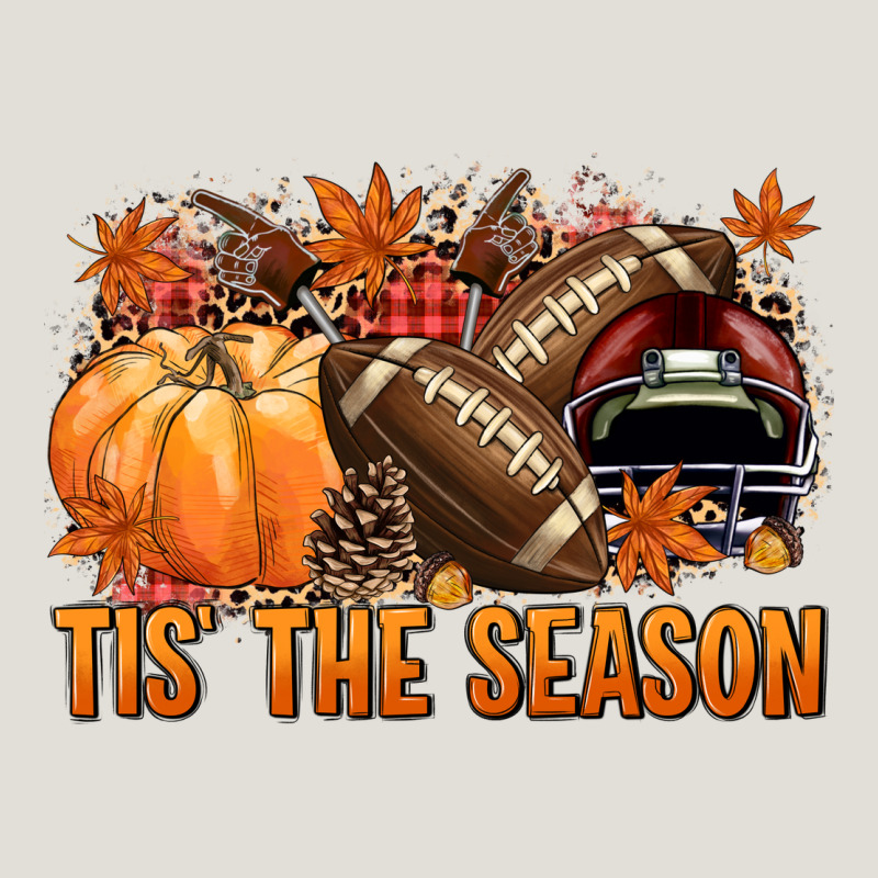Tis' The Season Football And Maroon Helmet Heavy Core Tee by NancyCooperArtShop | Teevron