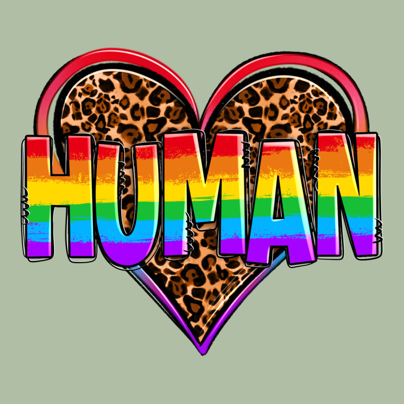 Lgbt Pride Human Urban Heavy Tee by OliviaCreatesArt | Teevron
