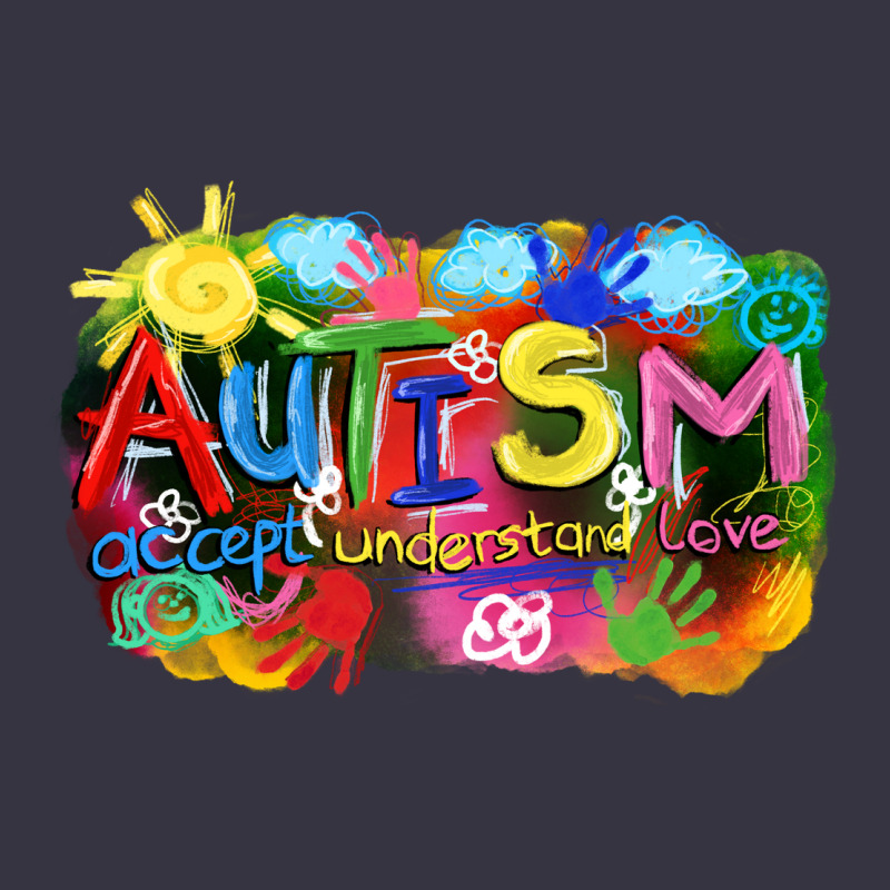 Autism Accept Understand Love Vintage Hoodie by FaDigitalArtStudio | Teevron