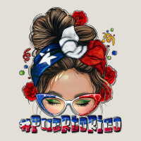 Puerto Rico Messy Bun Heavy Core Tee | Teevron