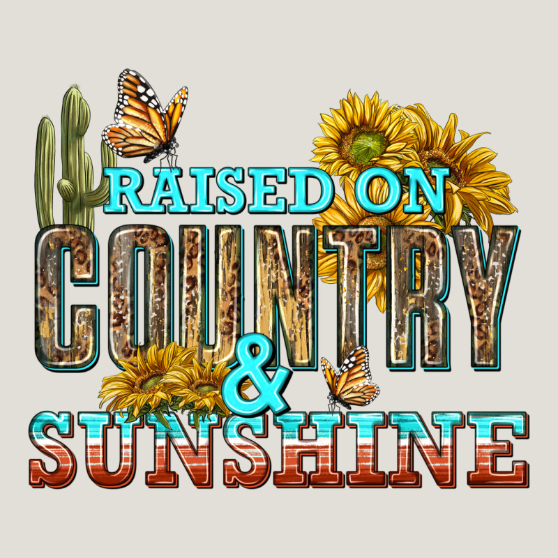 Raised On Country And Sunshine Heavy Core Tee by texasbilliewilder | Teevron