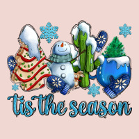 Tis The Season Christmas Tree  Cake Winter And Snowman Premium Sweatshirt | Teevron