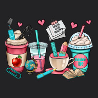 Teacher Coffee Cups Vintage Tee | Teevron
