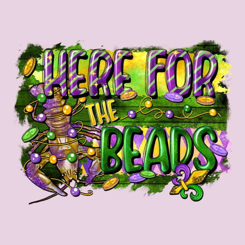 Here For The Beads Ladies Tee by CowGirlArtShop | Teevron