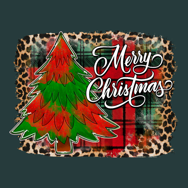 Merry Christmas Trees Premium Hoodie by CowhideDigitalArt | Teevron