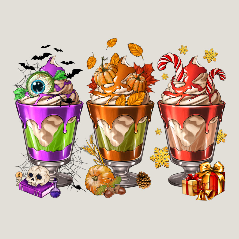Hallothanksmas Coffee Cups Heavy Core Tee by NancyCooperArtShop | Teevron