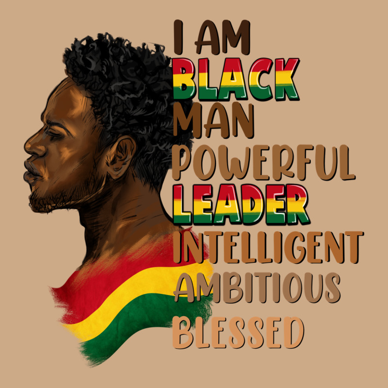 I Am Black Man Vintage Hoodie by FaDigitalArtStudio | Teevron