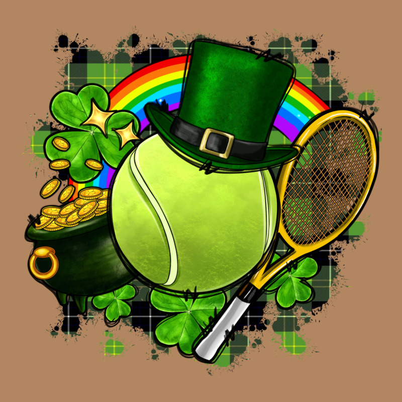 St. Patrick's Day Tennis Long Sleeve Tee by FaDigitalArtStudio | Teevron