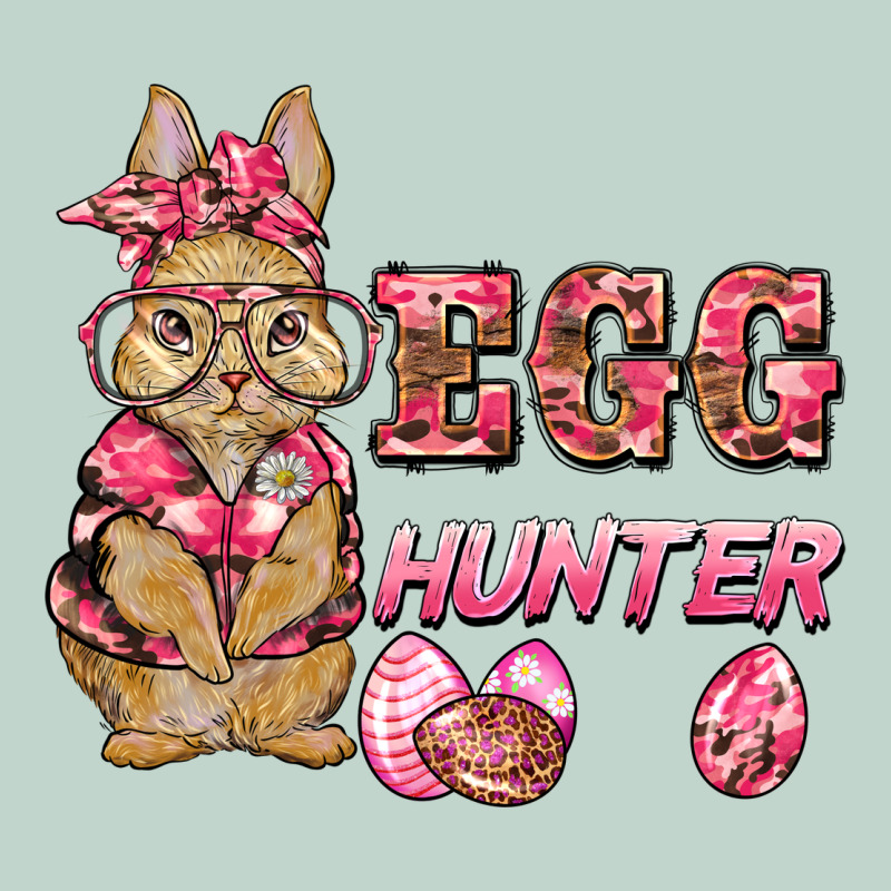 Easter Pink Camouflage Egg Hunter  Bunny Zipper Hoodie by BarkalooDesign | Teevron