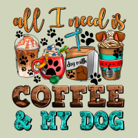 All I Need Is Coffee And My Dog Heavyweight Hoodie | Teevron