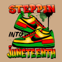 Steppin' Into Juneteenth Vintage Hoodie | Teevron