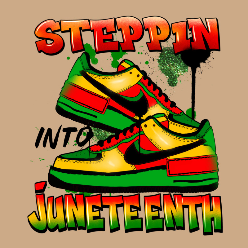 Steppin' Into Juneteenth Vintage Hoodie by FaDigitalArtStudio | Teevron