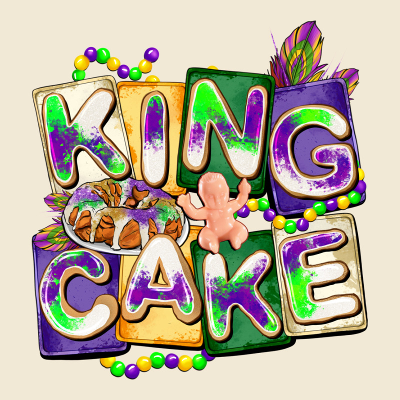 King Cake Mardi Gras Ladies Tee by CowGirlArtShop | Teevron