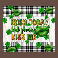 Irish Today But Please Kiss Me St. Patricks Day Long Sleeve Tee | Teevron