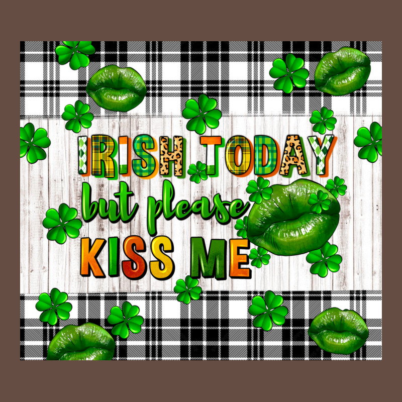 Irish Today But Please Kiss Me St. Patricks Day Long Sleeve Tee by FaDigitalArtStudio | Teevron