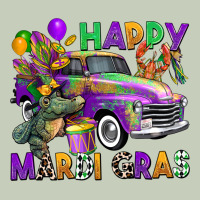 Happy Mardi Gras Truck Ladies Tee | Teevron