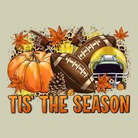 Tis' The Season Football Yellow Helmet Heavy Core Tee | Teevron