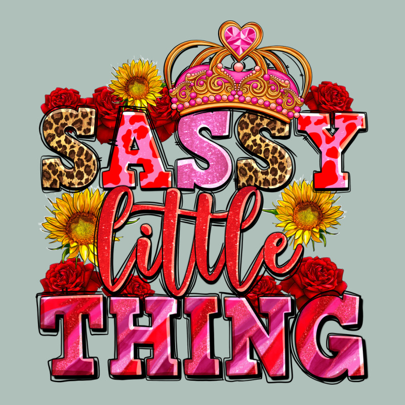 Sassy Little Thing With Crown Heavyweight Hoodie by AdoDesignShop | Teevron