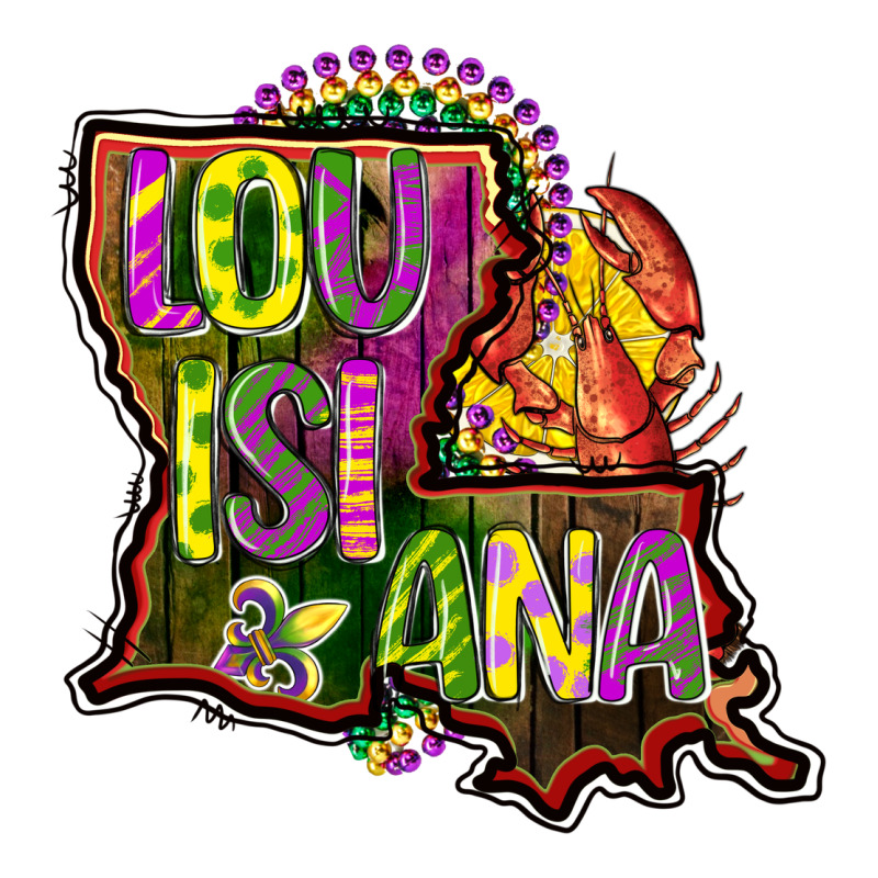 Louisiana Map Ladies Tee by CowGirlArtShop | Teevron